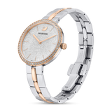 Swarovski Cosmopolitan Crystals Silver Dial Two Tone Steel Strap Watch for Women - 5644081 Buy Now By Swarovski