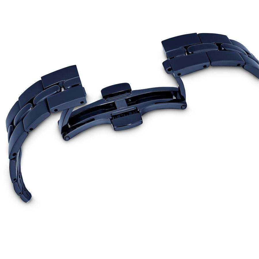 Swarovski Cosmopolitan Crystals Blue Dial Blue Steel Strap Watch for Women - 5647452 Buy Now By Swarovski