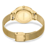 Swarovski Octea Nova Analog Gold Dial Gold Mesh Strap Watch for Women - 5649993 Buy Now By Swarovski