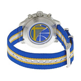 Tissot Quickster Chronograph NBA Golden State Warriors White Dial Two Tone NATO Strap Watch for Men - T095.417.17.037.15 Buy Now By Tissot