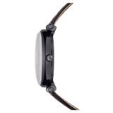 Swarovski Crystalline Wonder Black Dial Black Leather Strap Watch for Women - 5664311 Buy Now By Swarovski