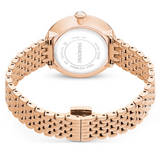 Swarovski Certa Crystals Silver Dial Rose Gold Steel Strap Watch for Women - 5672981 Buy Now By Swarovski