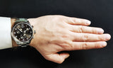Tissot T Classic Chrono XL Black Dial Silver Steel Strap Watch For Men - T116.617.11.057.01 Buy Now By Tissot