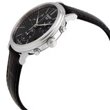 Tissot Carson Premium Chronograph Black Dial Black Leather Strap Watch For Men - T122.417.16.051.00 Buy Now By Tissot