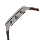 Fossil Neutra Chronograph Grey Dial Brown Leather Strap Watch for Men - FS5512 Buy Now By Fossil