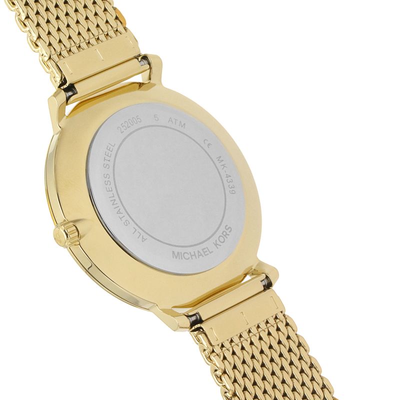 Michael Kors Pyper Quartz Gold Dial Gold Mesh Strap Watch For Women - MK4339 Buy Now By Michael Kors