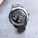 Tommy Hilfiger Lars Chronograph Black Dial Black Steel Strap Watch For Men - 1792061 Buy Now By Tommy Hilfiger