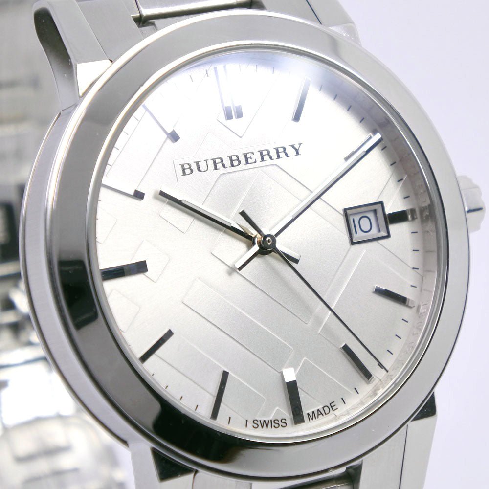 Burberry The City Silver Dial Silver Steel Strap Watch for Women - BU9000 Buy Now By Burberry