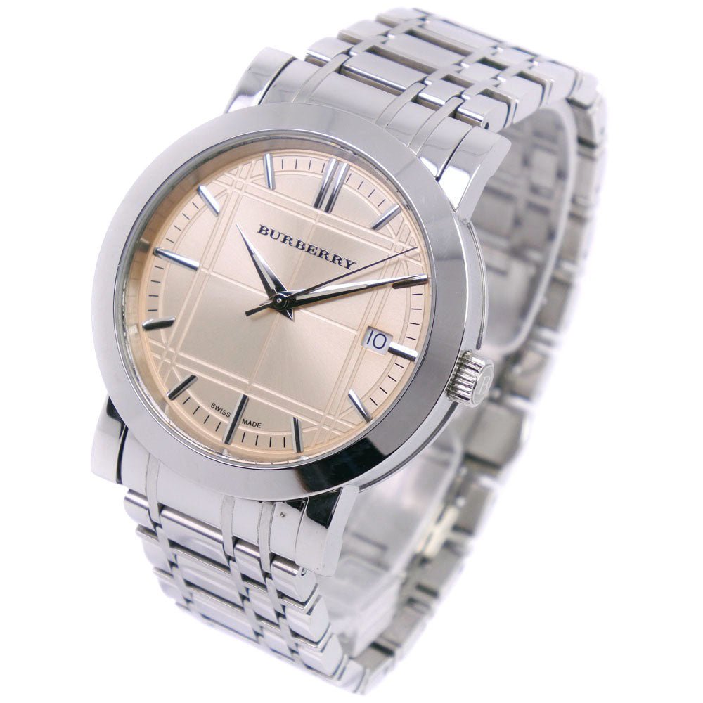 Burberry Heritage Collection Rose Gold Dial Silver Steel Strap Watch for Men - BU1352 Buy Now By Burberry