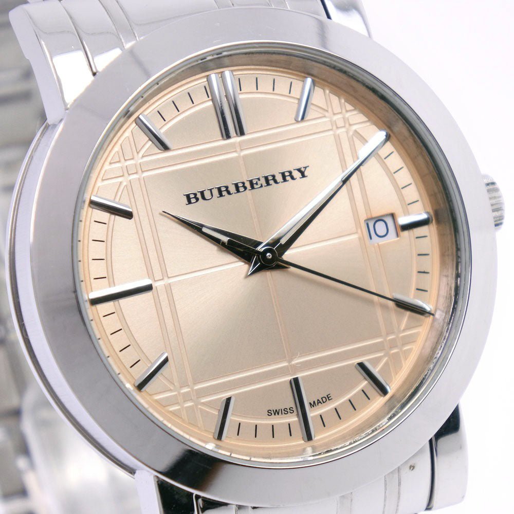 Burberry Heritage Collection Rose Gold Dial Silver Steel Strap Watch for Men - BU1352 Buy Now By Burberry