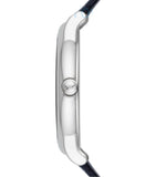 Emporio Armani Dress Quartz Blue Dial Blue Leather Strap Watch For Men - AR2501 Buy Now By Emporio Armani