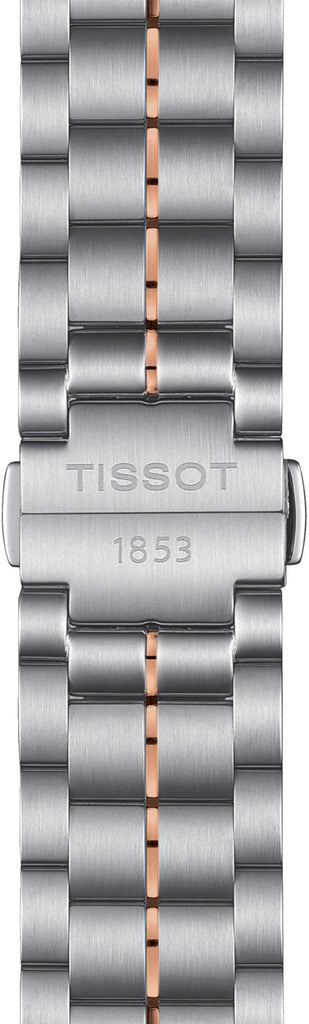 Tissot T Classic Luxury Powermatic 80 Black Dial Silver Steel Strap Watch For Men - T086.407.22.067.00 Buy Now By Tissot