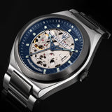 Maserati Triconic Automatic Skeleton Blue Dial Watch For Men - R8823139001 Buy Now By Maserati