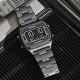 Fossil Retro Digital Black Dial Black Steel Strap Watch for Men - FS5846 Buy Now By Fossil