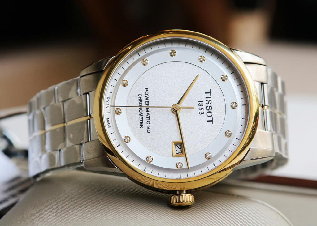 Tissot Luxury Powermatic 80 Silver Dial Silver Steel Strap Watch For Men - T086.408.22.036.00 Buy Now By Tissot