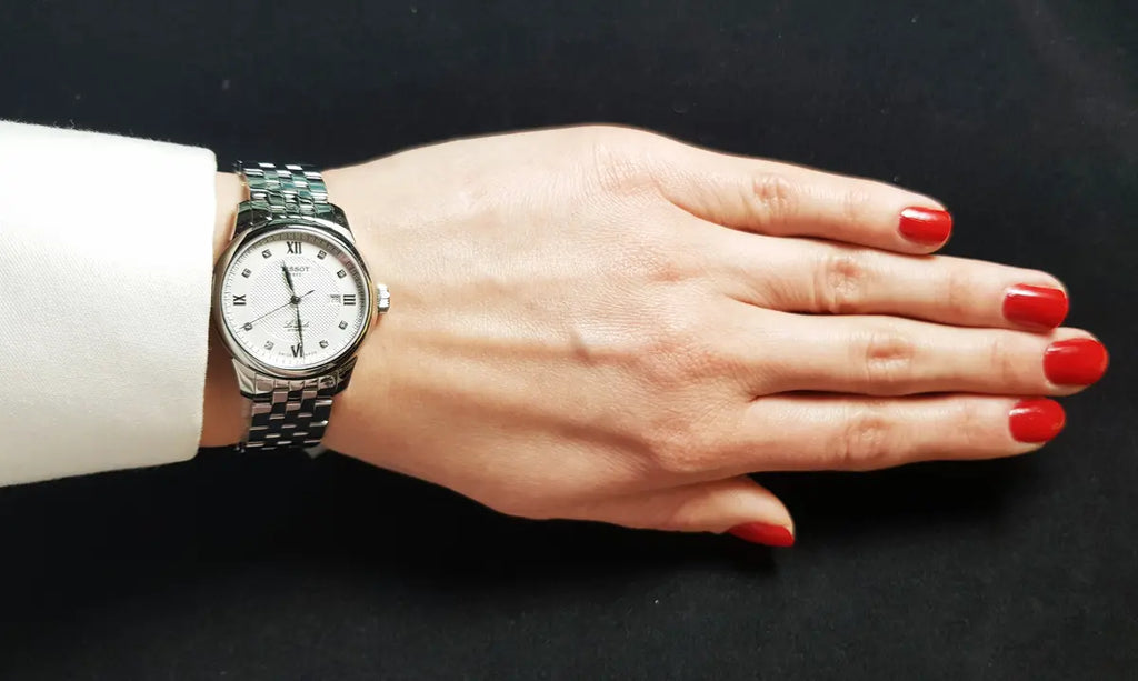 Tissot Le Locle Automatic Lady Silver Dial Silver Steel Strap Watch For Women - T006.207.11.036.00 Buy Now By Tissot