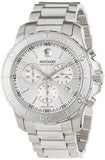 Movado Series 800 Chronograph Silver Dial Silver Steel Strap Watch For Men - 2600111 Buy Now By Movado