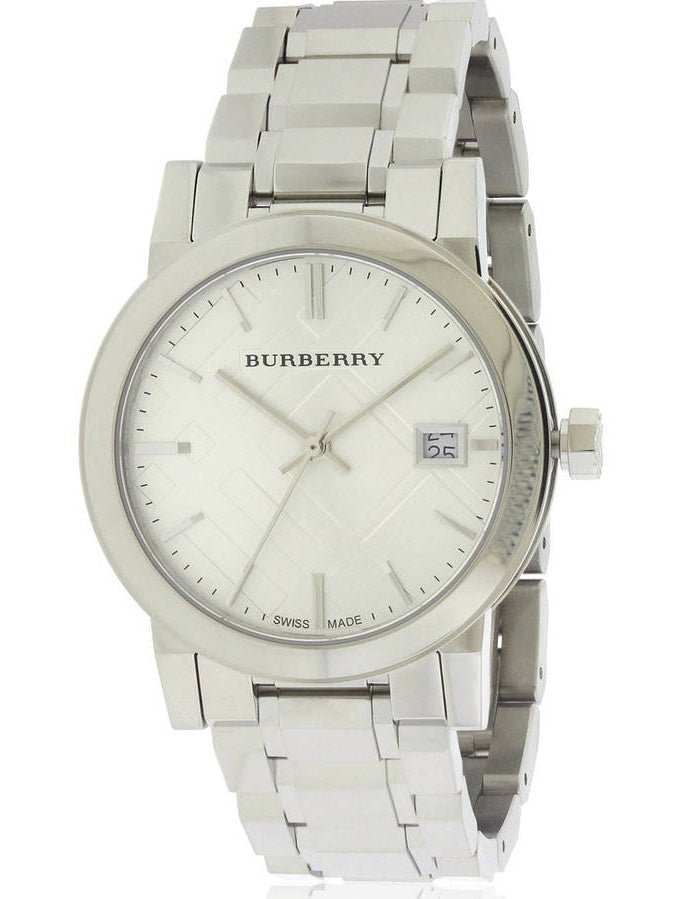 Burberry The City White Dial Silver Steel Strap Watch for Women - BU9100 Buy Now By Burberry