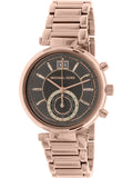 Michael Kors Sawyer Rose Gold Dial Rose Gold Steel Strap Watch for Women - MK6226 Buy Now By Michael Kors