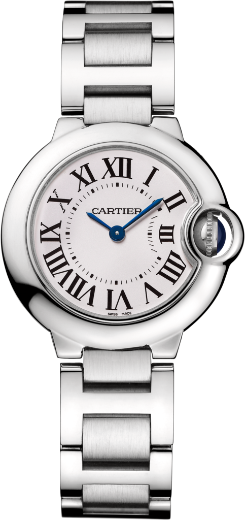 Cartier Ballon Bleu De Cartier White Dial Silver Steel Strap Watch for Women - W69010Z4 Buy Now By Cartier