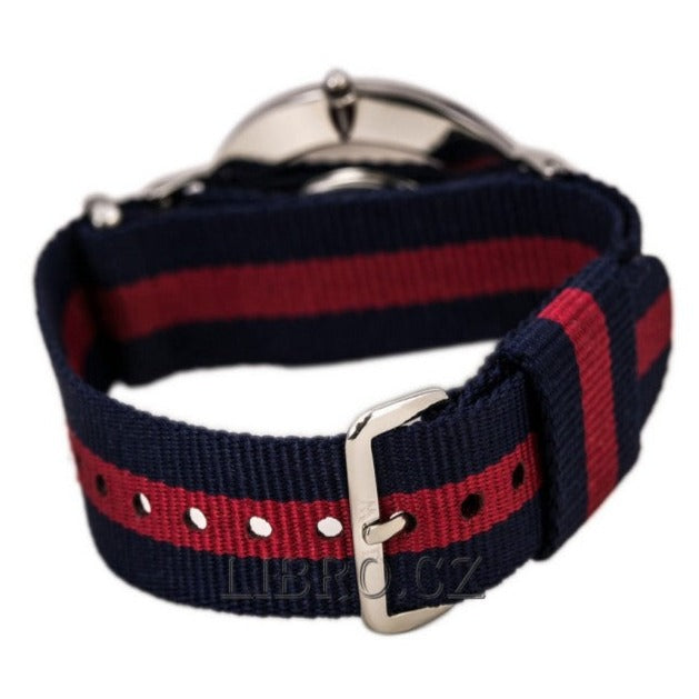 Daniel Wellington Classic Oxford White Dial Two Tone Nylon Strap Watch For Men - DW00100015 Buy Now By Daniel Wellington