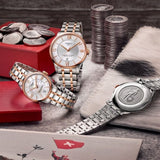 Tissot Chemin Des Tourelles Powermatic 80 Helvetic Price Lady Silver Dial Two Tone Steel Strap Watch For Women - T099.207.22.118.01 Buy Now By Tissot