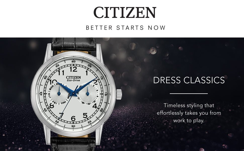 Citizen Eco Drive Silver Dial Black Leather Strap Watch For Men - AO9000-06B Buy Now By Citizen