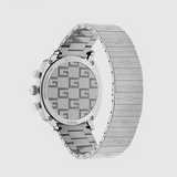 Gucci Grip Chronograph Mickey Mouse White Dial Silver Steel Strap Watch For Men - YA157306 Buy Now By Gucci