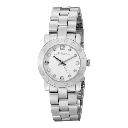 Marc Jacobs Amy Silver Dial Silver Steel Strap Watch for Women - MBM3181 Buy Now By Marc Jacobs