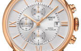 Tissot Des Tourelles Chronograph Silver Dial Brown Leather Strap Watch For Men - T099.427.36.038.00 Buy Now By Tissot