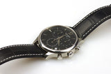 Tissot T Classic Tradition Chronograph Black Dial Black Leather Strap Watch For Men - T063.617.16.057.00 Buy Now By Tissot