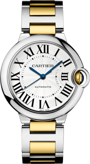 Cartier Ballon Bleu de Cartier Silver Dial Two Tone Steel Strap Watch for Women - W2BB0030 Buy Now By Cartier