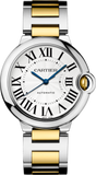 Cartier Ballon Bleu de Cartier Silver Dial Two Tone Steel Strap Watch for Women - W2BB0030 Buy Now By Cartier