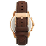 Fossil Grant Chronograph Blue Dial Brown Leather Strap Watch for Men - FS5068 Buy Now By Fossil