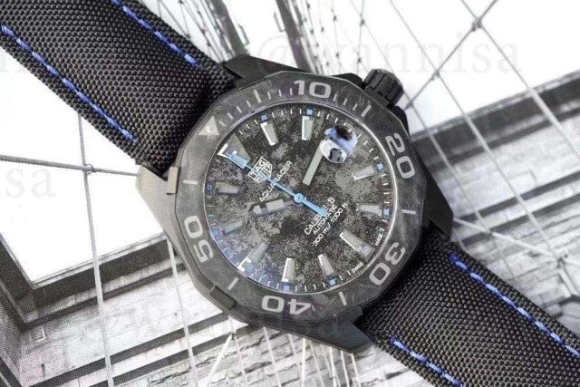 Tag Heuer Aquaracer Carbon Dial Watch for Men - WBD218C.FC6447 Buy Now By Tag Heuer