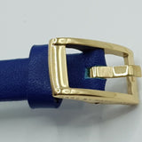 Marc Jacobs Sally White Dial Blue Leather Strap Watch for Women - MBM1354 Buy Now By Marc Jacobs