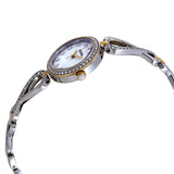 Bulova Analog Crystals Mother of Pearl Dial Silver Steel Strap Watch for Women - 98X109 Buy Now By Bulova