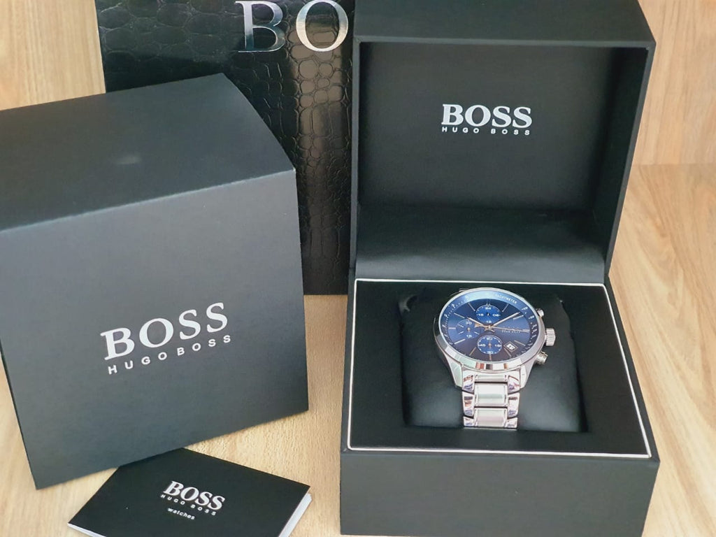 Hugo Boss Hero Sport Blue Dial Silver Steel Strap Watch for Men - 1513755 Buy Now By Hugo Boss