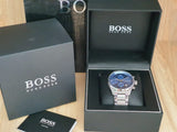 Hugo Boss Hero Sport Blue Dial Silver Steel Strap Watch for Men - 1513755 Buy Now By Hugo Boss