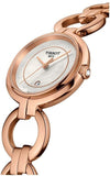 Tissot T Lady Flamingo Mother of Pearl Dial Rose Gold Steel Strap Watch for Women - T094.210.33.116.01 Buy Now By Tissot