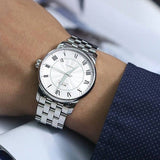 Mido Baroncelli III Automatic Silver Dial Silver Steel Strap Watch For Men - M8600.4.21.1 Buy Now By Mido