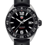 Tag Heuer Formula 1 Quartz Black Dial Black Rubber Strap Watch for Men - WAZ1110.FT8023 Buy Now By Tag Heuer