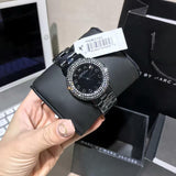 Marc Jacobs Marci Black Dial Black Steel Dial Strap Watch for Women - MBM3193 Buy Now By Marc Jacobs