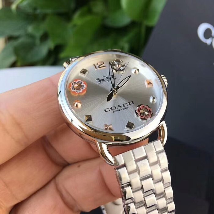 Coach Delancey White Dial Stainless Steel Watch For Women - 14502810 Buy Now By Coach