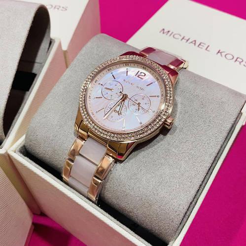 Michael Kors Tibby Multifunction Rose Gold Dial Rose Gold Steel Strap Watch For Women - MK6928 Buy Now By Michael Kors