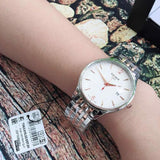 Tissot T Classic Tradition White Dial Two Tone Mesh Bracelet Watch For Men - T063.610.22.037.01 Buy Now By Tissot