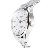 Tissot Chemin Des Tourelles Powermatic 80 Lady White Dial Silver Steel Strap Watch For Women - T099.207.11.037.00 Buy Now By Tissot