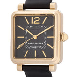 Marc Jacobs Vic Black Dial Black Leather Strap Watch for Women - MJ1522 Buy Now By Marc Jacobs
