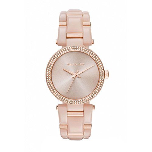 Michael Kors Delray Rose Gold Dial Rose Gold Steel Strap Watch for Women - MK4322 Buy Now By Michael Kors