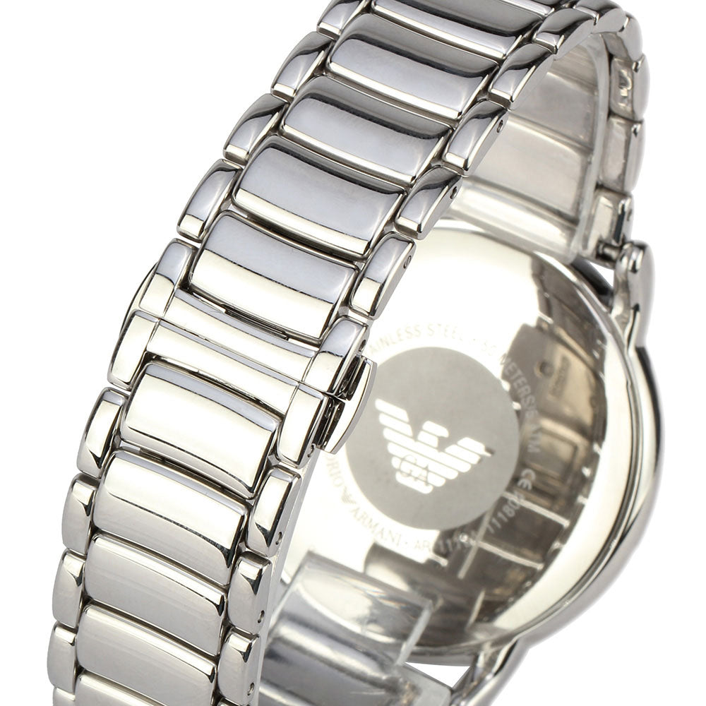 Emporio Armani Classic Quartz Grey Dial Silver Steel Strap Watch For Men - AR11134 Buy Now By Emporio Armani